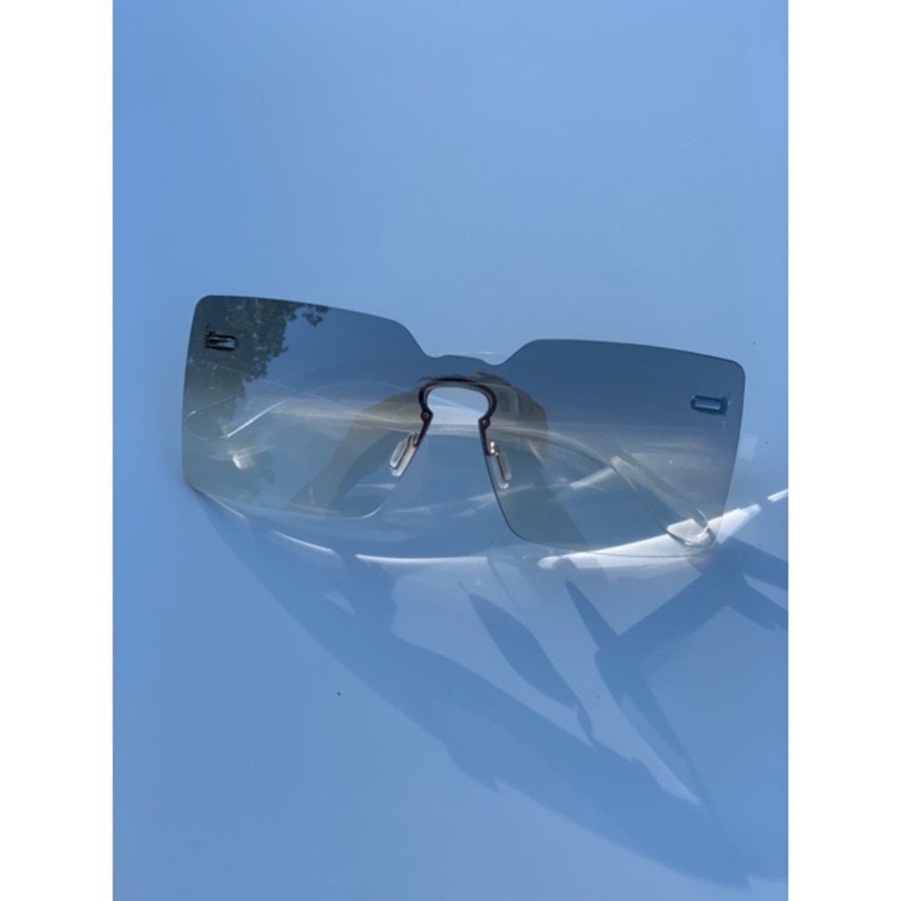 Clear Square Sunglasses